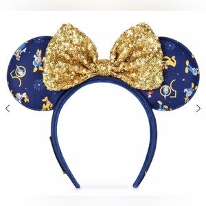 NEW Walt Disney World 50th Anniversary Minnie Mouse Ears by Loungefly